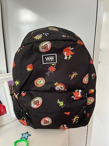  Beden siyah Renk Vans sırt çantası