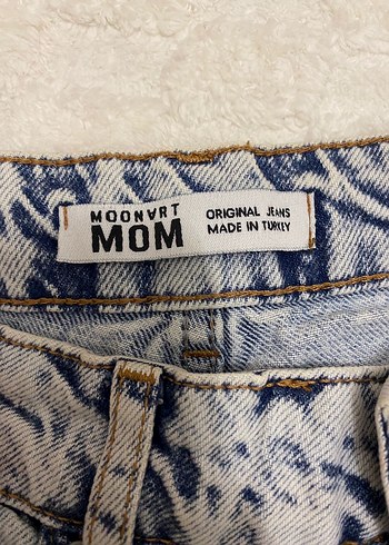 kot Bol Kesim Midi Denim Kadın Pantolon - Görsel 5