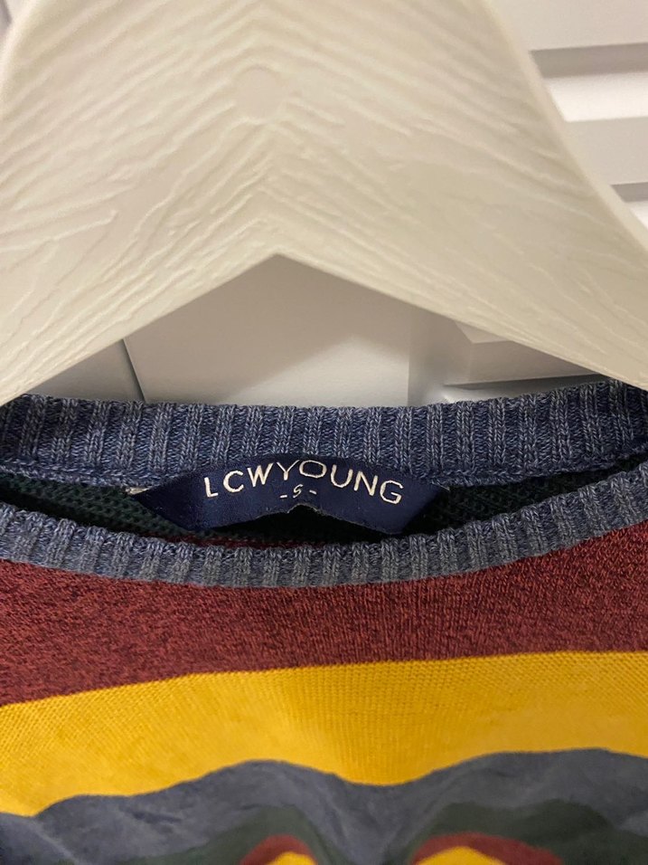 Çizgili Yün Kazak - Görsel 2