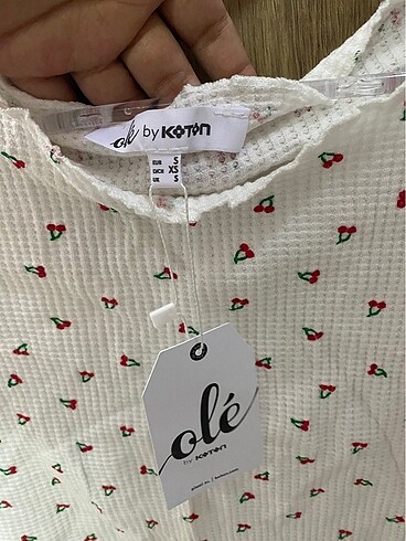 Koton crop tişört