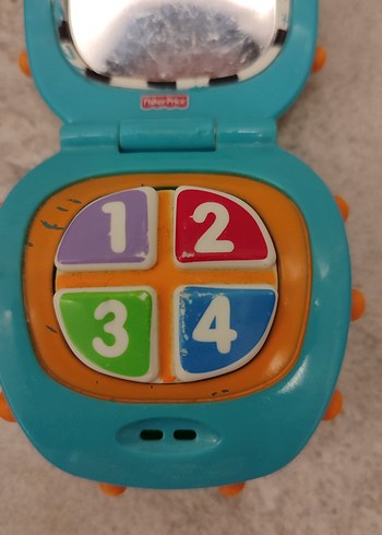 Beden fisher price telefon puset oyuncağı