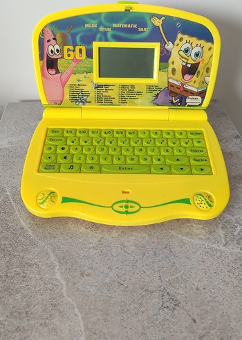 Sünger Bob Eğitici Laptop bilgisayar