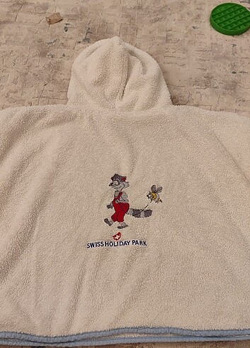 2-3-4 yaş panço havlu  - Görsel 6