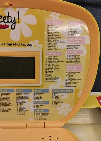  Beden Birlik tweety eğitici laptop bilgisayar 