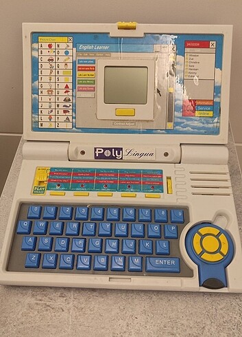 İngilizce eğitici laptop bilgisayar 