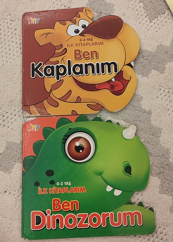 0-3 Yaş Ben Kaplanım ve Ben Dinozorun Kitapları