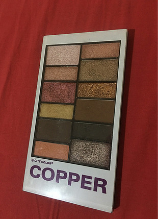 City color copper far paleti