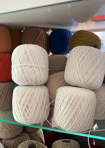 Renkli El İşi İp Topları - Görsel 19