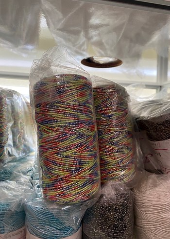 Renkli El İşi İp Topları - Görsel 17