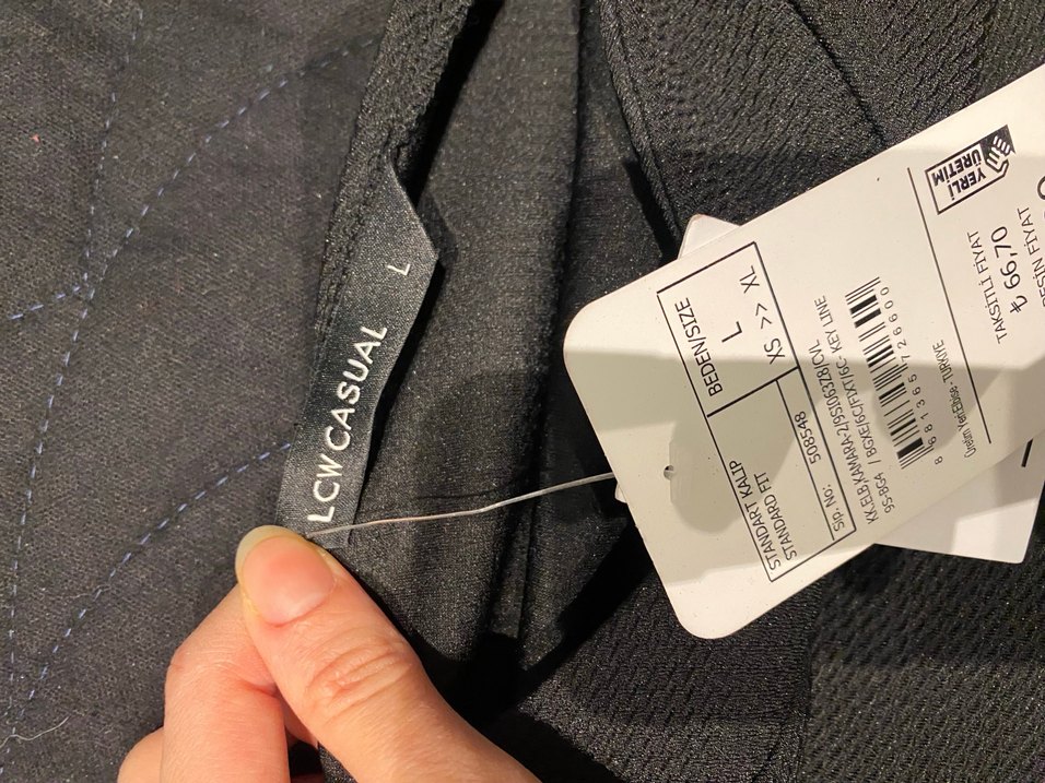 Siyah V Yakalı Hamile Bluzu - Görsel 3