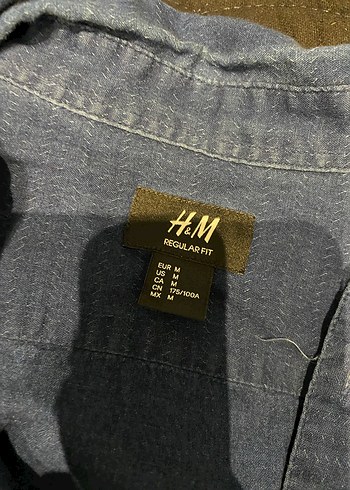 Gri Denim Erkek Gömlek Uzun Kollu - Görsel 3