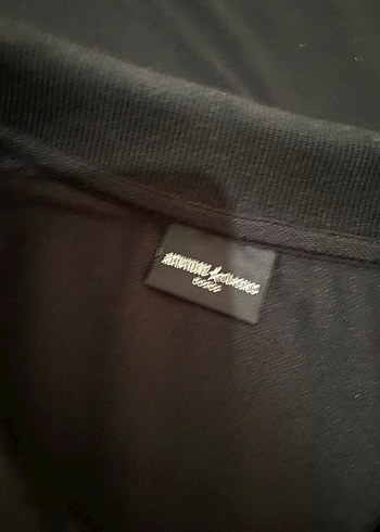 Siyah Erkek Polo Yaka Kısa Kollu Tişört - Görsel 3