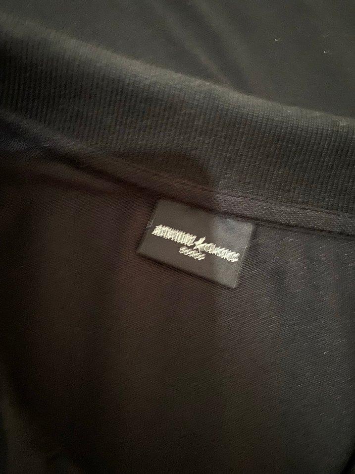 Siyah Erkek Polo Yaka Kısa Kollu Tişört - Görsel 3