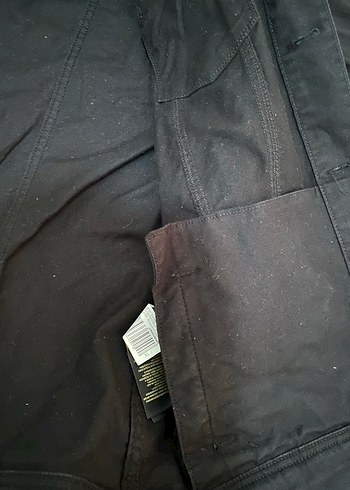 Siyah Denim Düğmeli Erkek Ceket - Görsel 3