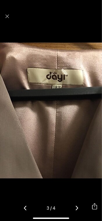 38 Beden Dayı marka abiye elbise