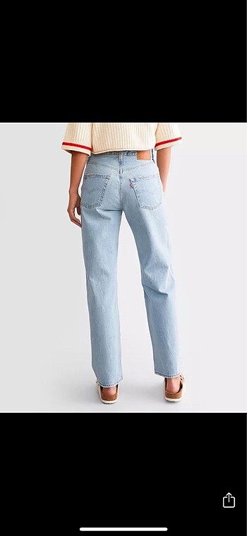 36 Beden mavi Renk Levis 501 90?s jean