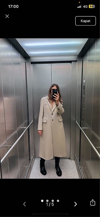 Zara manteco kaban