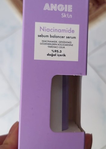 ANGIE Niacinamide Yağ Dengeleyici Serum 30ml - Görsel 3