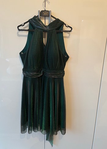 Vedat 42 Midi Halter Elbise - Görsel 2