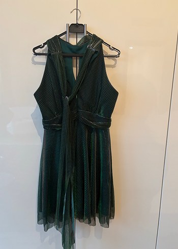 Vedat 42 Midi Halter Elbise - Görsel 6