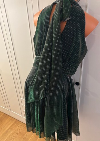 Vedat 42 Midi Halter Elbise - Görsel 8