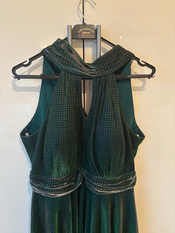 Vedat 42  Midi Halter Elbise - Görsel 3