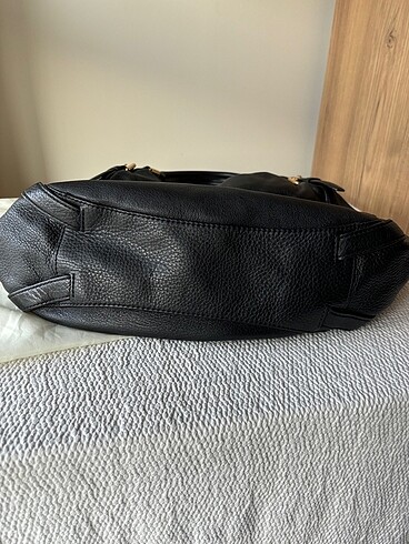 Beden siyah Renk Michael Kors siyah deri çanta