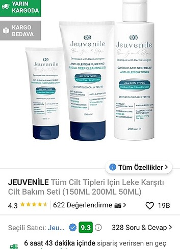 Leke Karşıtı bakım kremi