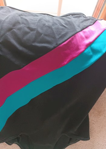 Renkli Çizgili Kadın Mayo - Görsel 2