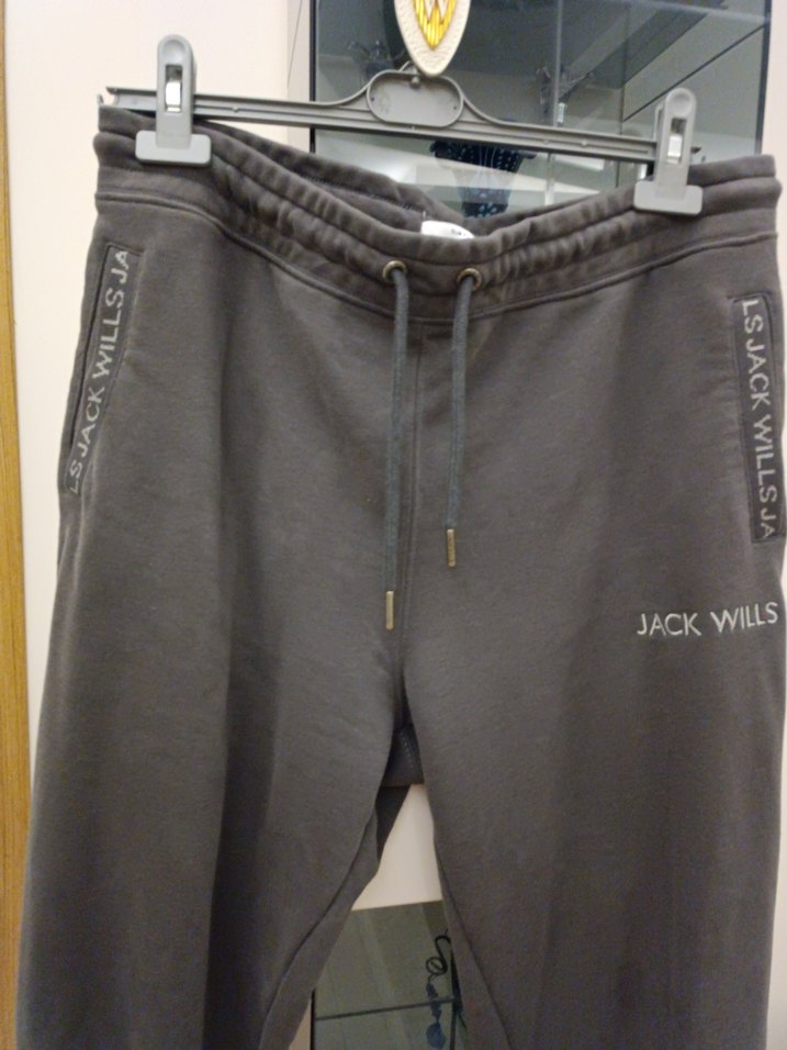 Jack Wills Gri Bel Bantlı Erkek Eşofman Altı - Görsel 2