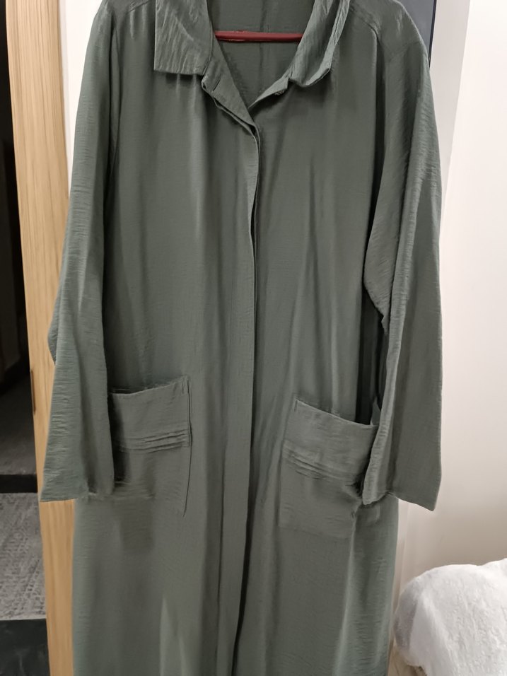 Kadın Uzun Salaş Hırka - Görsel 2