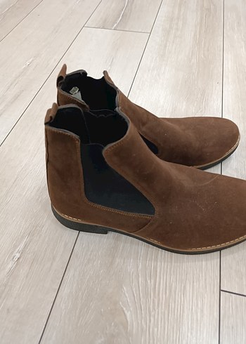 Erkek Kahverengi Süet Tokalı Bot - Görsel 2
