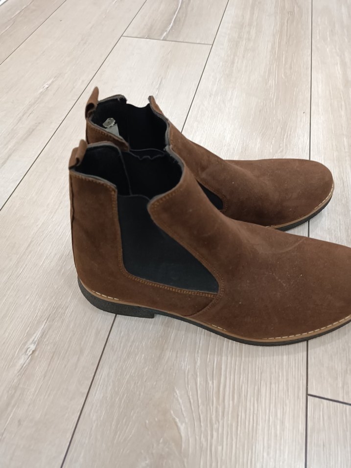 Erkek Kahverengi Süet Tokalı Bot - Görsel 2