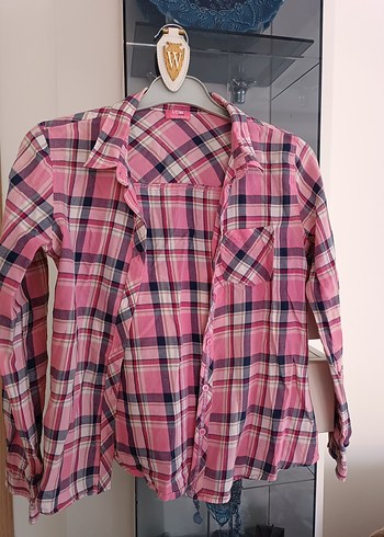 Renkli Bohem Uzun Kollu Kız Gömlek - Görsel 5