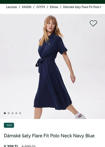 Lacoste Lacoste elbise