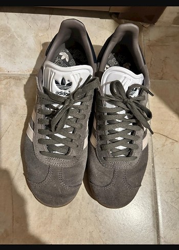 adidas Gazelle Kahverengi Spor Ayakkabı - Görsel 5