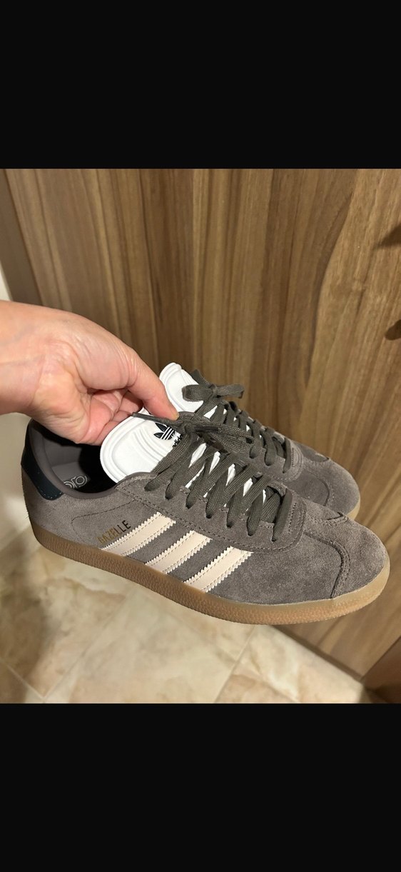 adidas Gazelle Kahverengi Spor Ayakkabı - Görsel 2