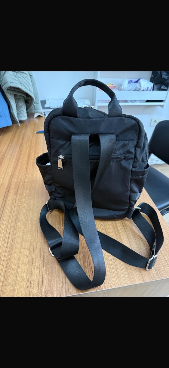 Parfois Charm'li Siyah  Sırt Çantası - Görsel 5