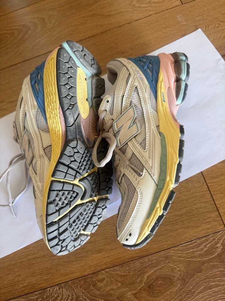 Beyaz New Balance  1906R Kadın Spor Ayakkabı Bağcıklı - Görsel 3