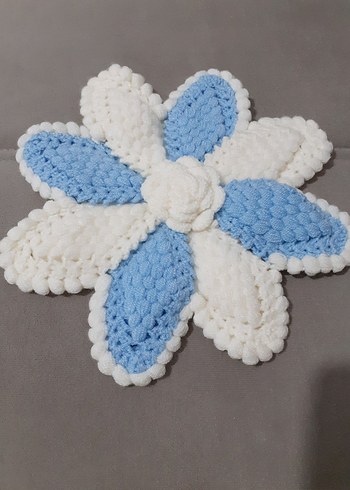 Mavi Beyaz çeyizlik  lif modelleri. - Görsel 3