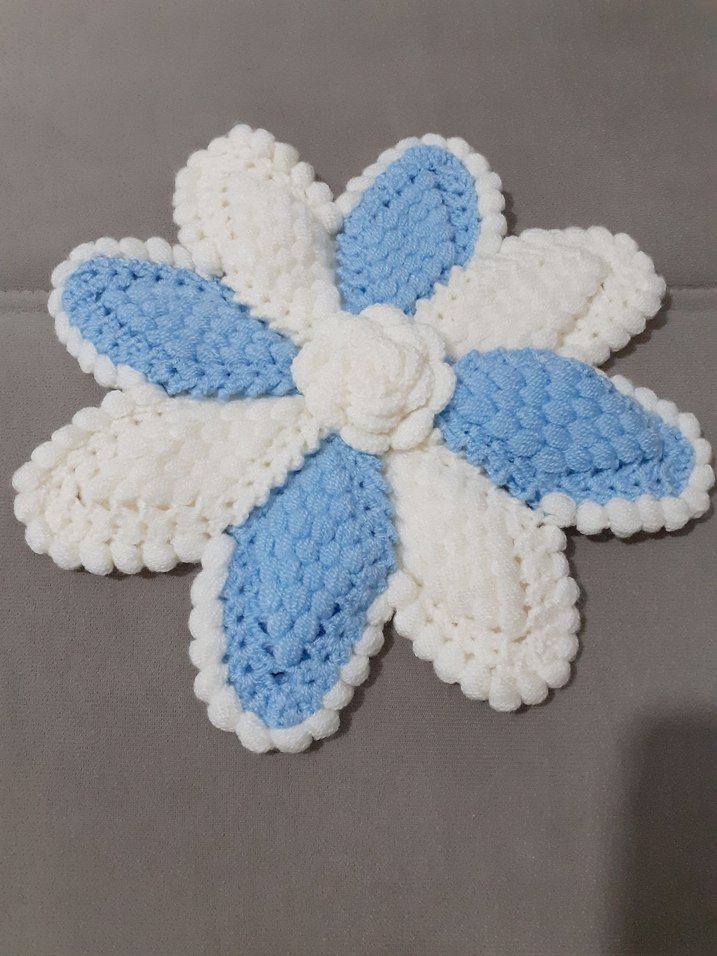 Mavi Beyaz çeyizlik  lif modelleri. - Görsel 3