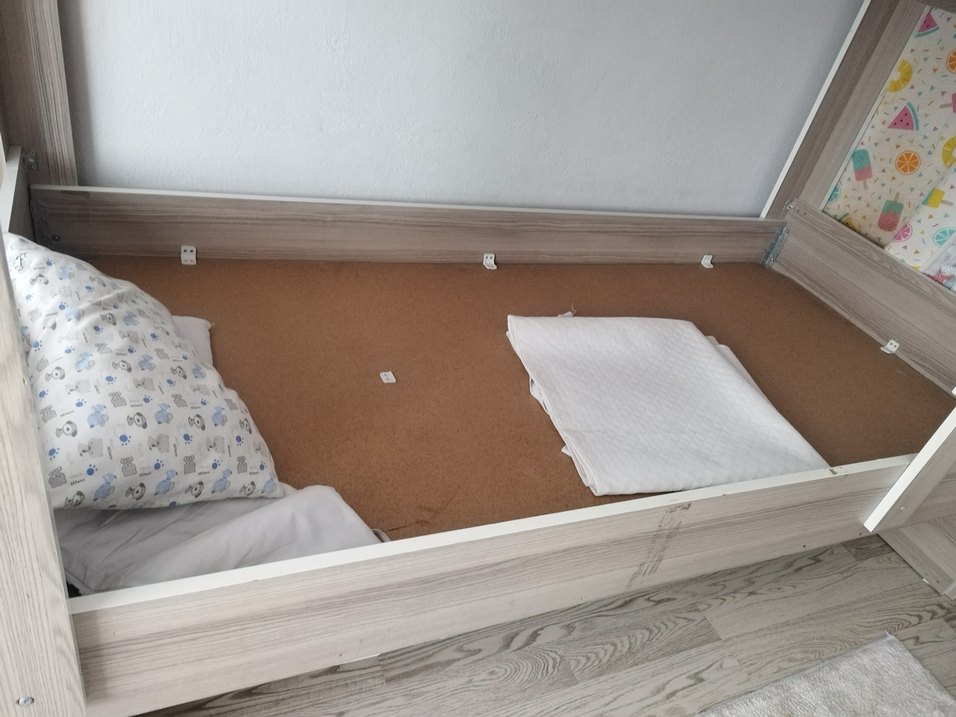 Bej Gri Renkli Çocuk Ranza - Görsel 2