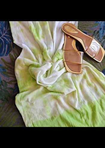 #Tbox 100%pamuk vual batikli şal/pareo - Görsel 2