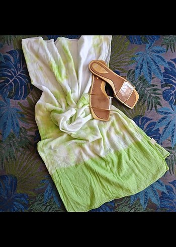 #Tbox 100%pamuk vual batikli şal/pareo - Görsel 4