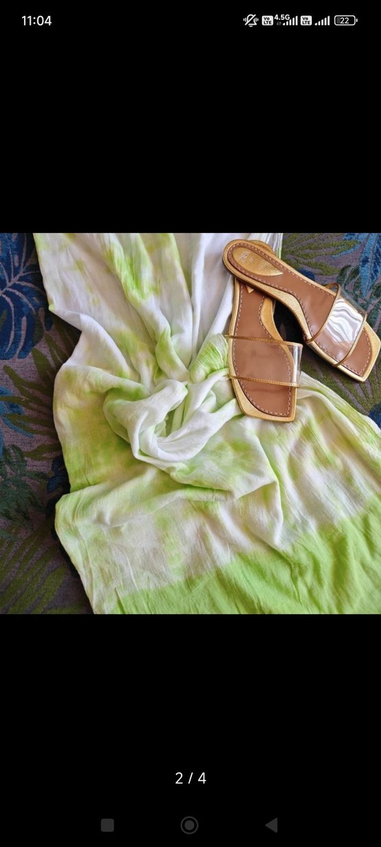 #Tbox 100%pamuk vual batikli şal/pareo - Görsel 2