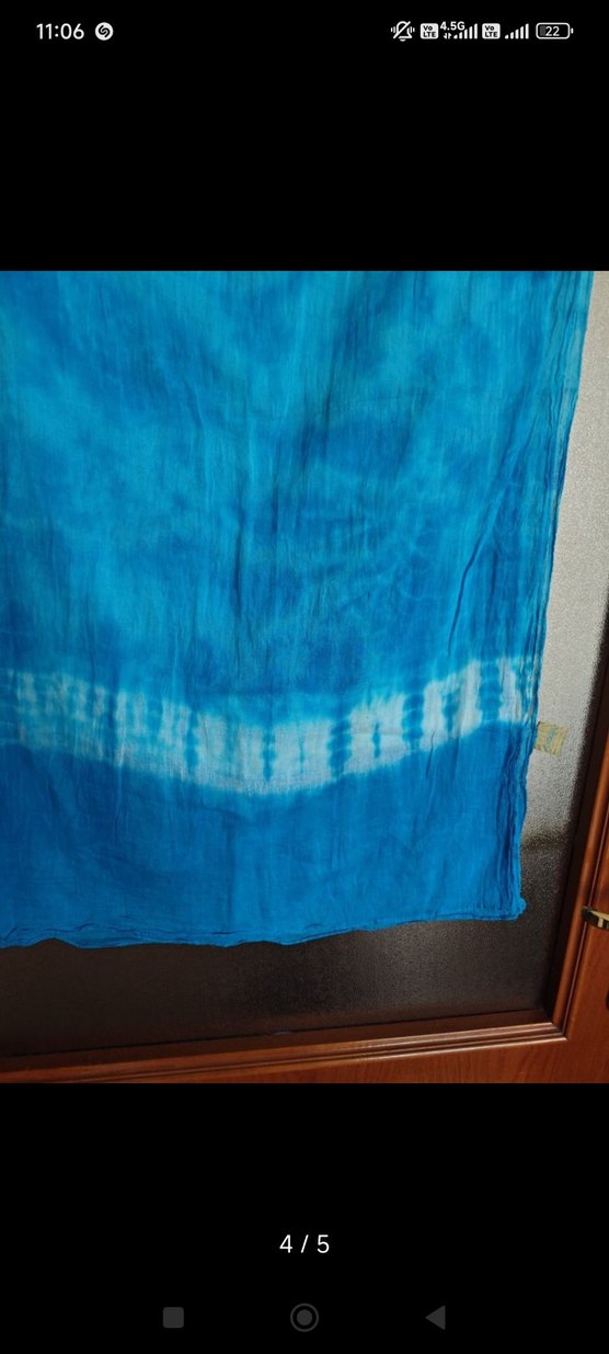 #Tbox 100%pamuk vual batikli şal/pareo - Görsel 4