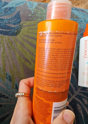 #Lancaster spf50+ güneş koruyucu spray - Görsel 5