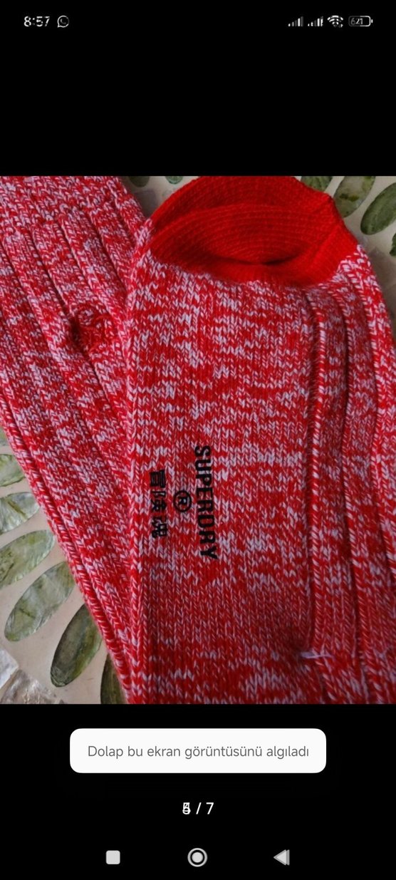 #Superdry orjinal pamuk çorap - Görsel 3