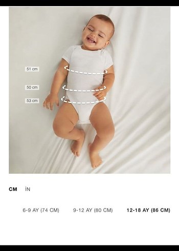 6 Ay Beden #Zara baby palmiye işlemeli triko tulum