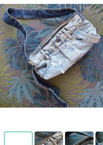 Zara Denim Harika Kol Cantasi
